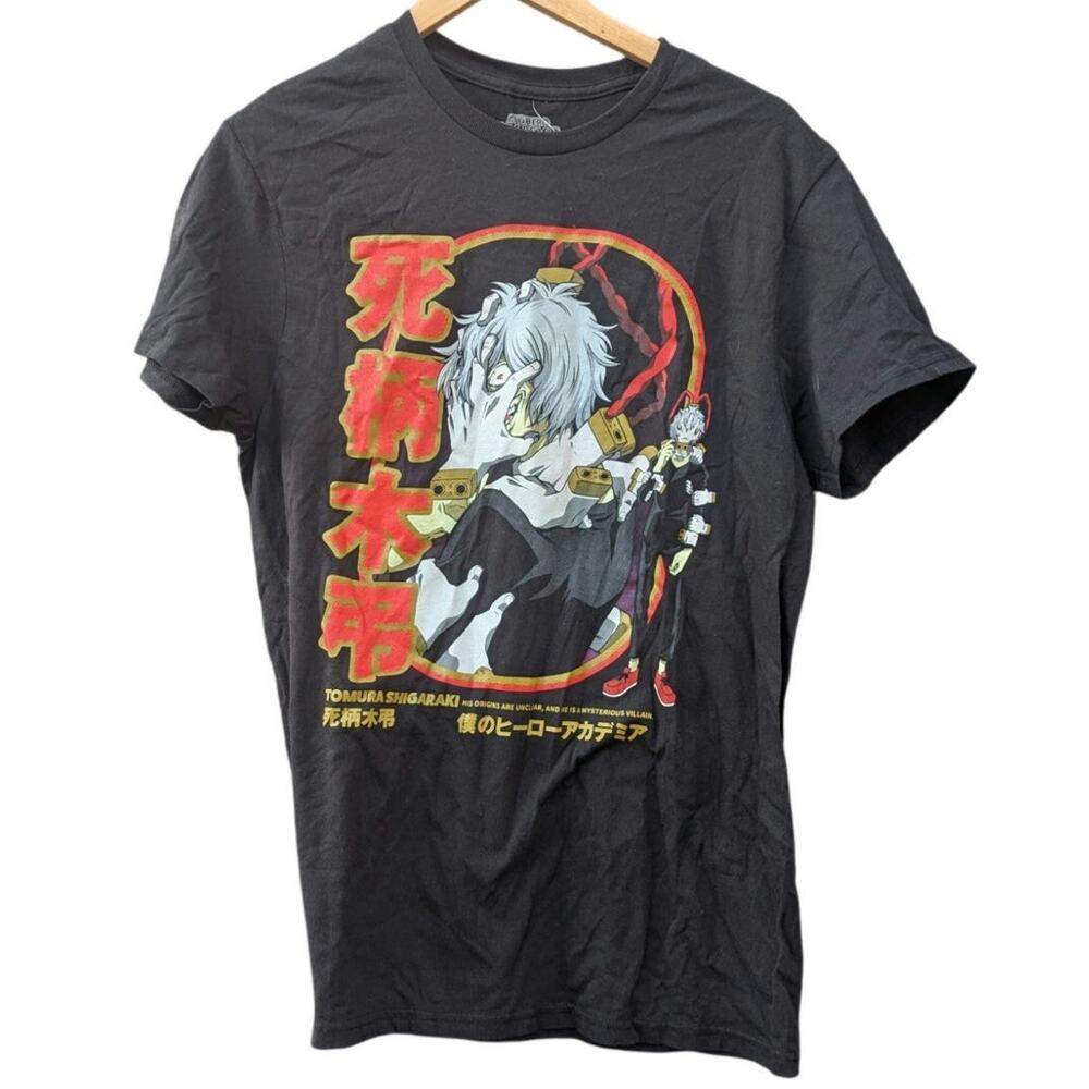 NWT My Hero Academia M Nerdy Anime T Shirt Short Sleeve Cotton Summer School